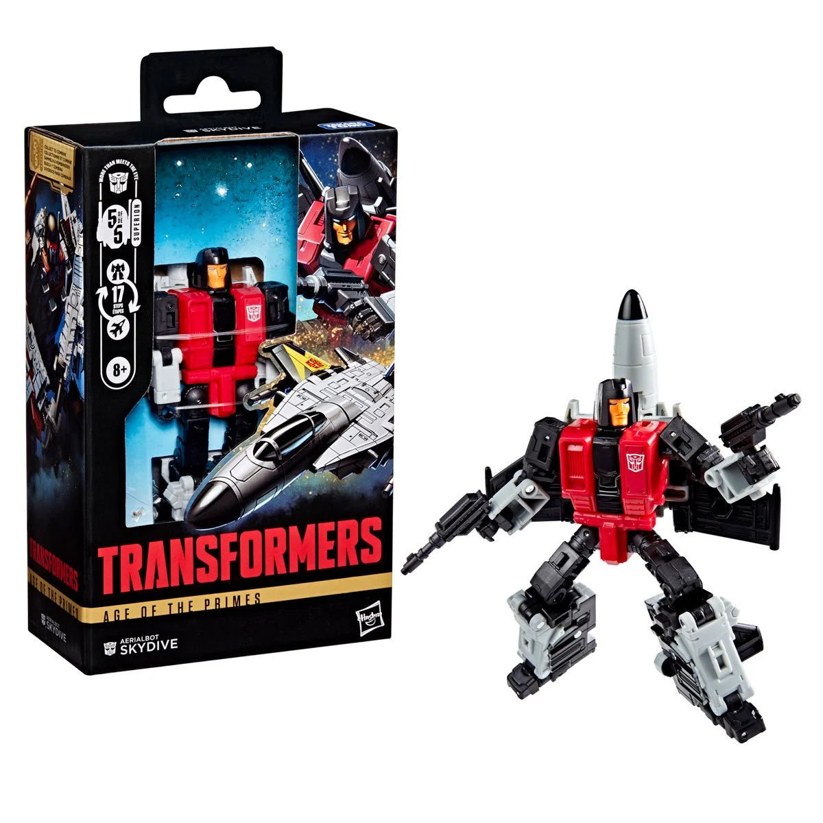 Transformers - Age of the Primes Deluxe Class Aerialbot Skydive