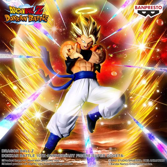 Banpresto - Dragon Ball Z: Dokkan Battle - Super Gogeta Prize Figure (10th Anniversary Ver.)