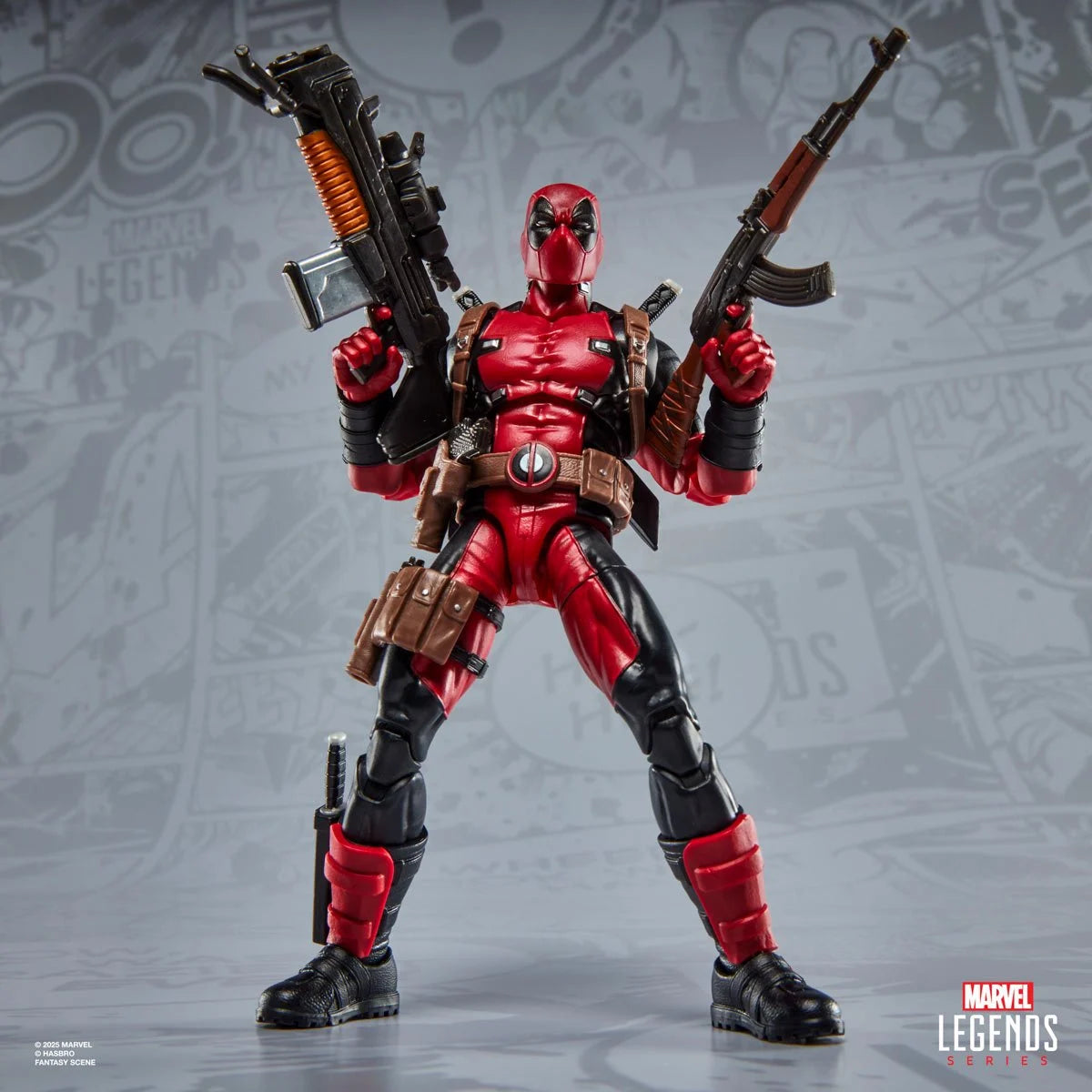 Marvel Legends -  Maximum Series -  Dead Pool and Drop -  6-Inch Action Figure