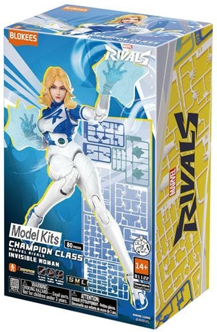 Blokees - Marvel Rivals - Fantasti Four - Invisible Woman - Champion Class Model Kit