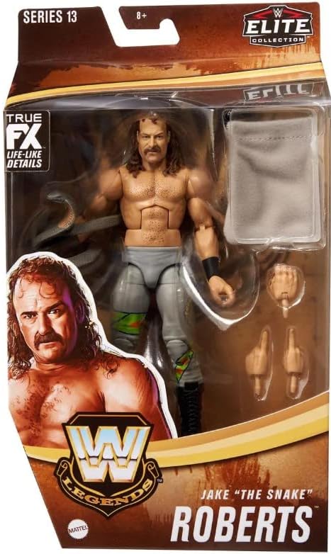 WWE Legends Elite Collection  - Jake "THE SNAKE" Roberts Figure