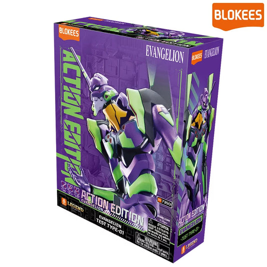 BLOKEES - Neon Genesis Evangelion Test Type Unit-01 Ultra Action Edition Model Kit