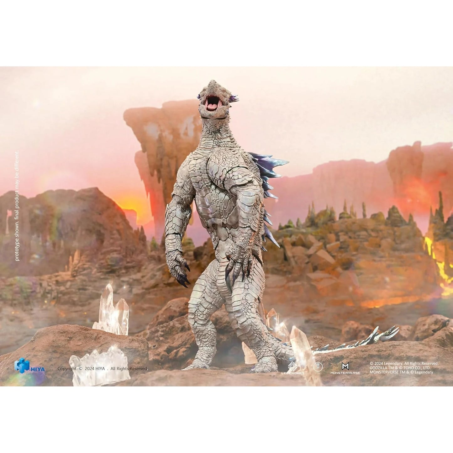 Hiya - Godzilla x Kong New Empire Exquisite Basic Shimo Action Figure - Previews Exclusive