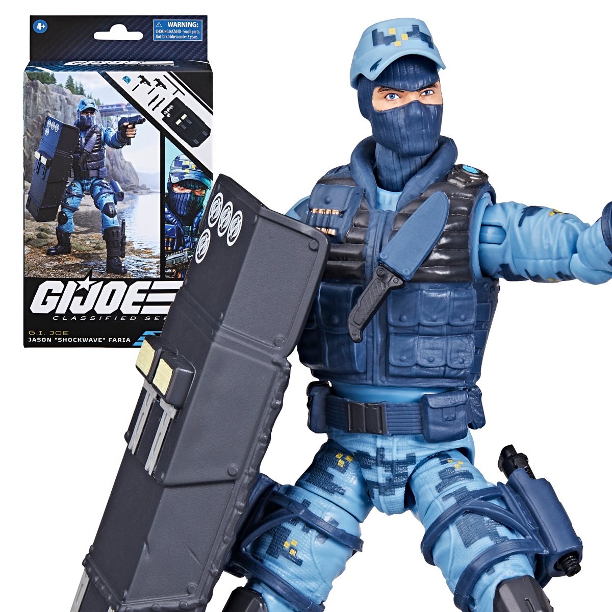 G.I. Joe Classified Series Jason Shockwave Faria 6-Inch Action Figure