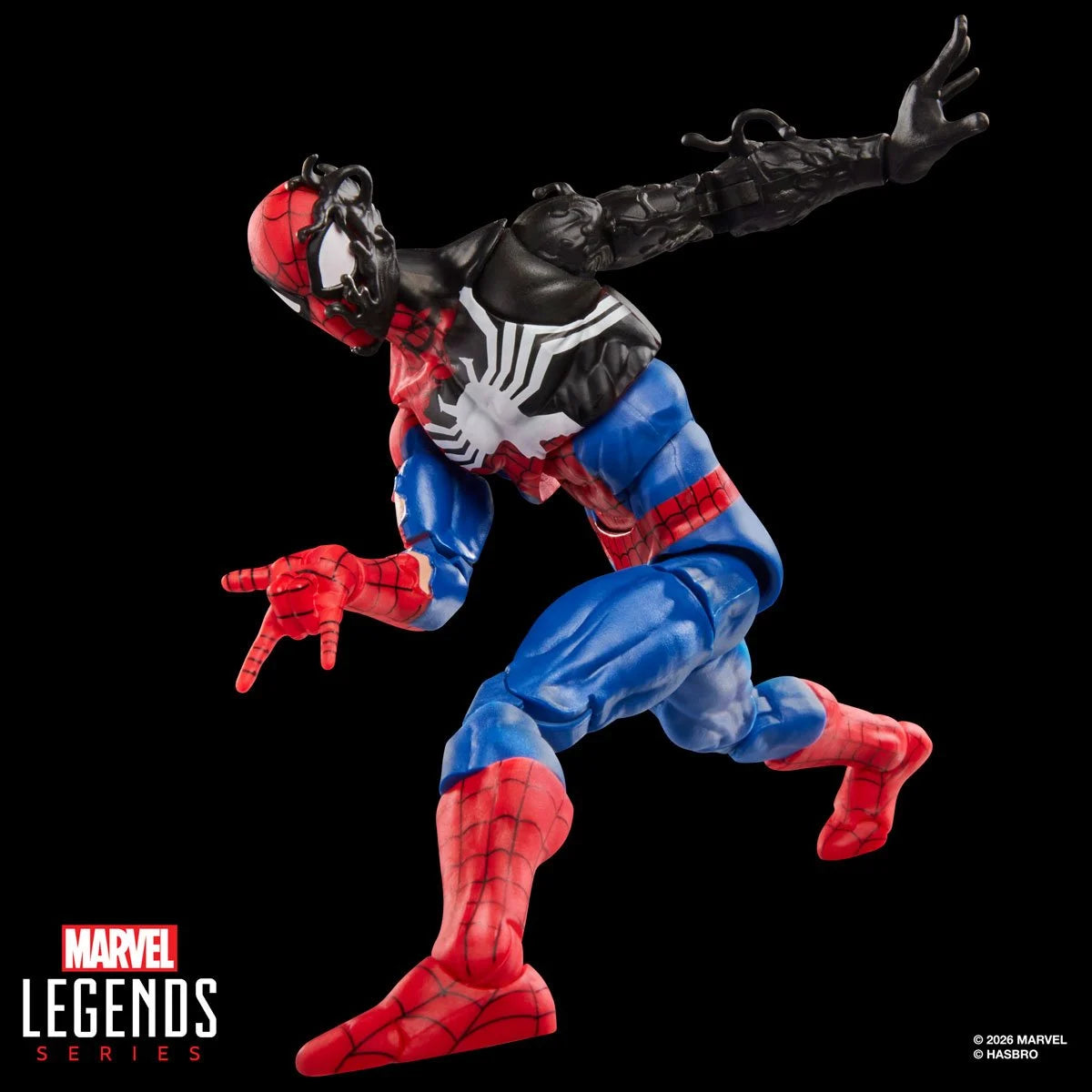 Pre-Order: Marvel Legends - Secret Wars - Spider-Man (Alien Costume) - 6 Inch Action Figure