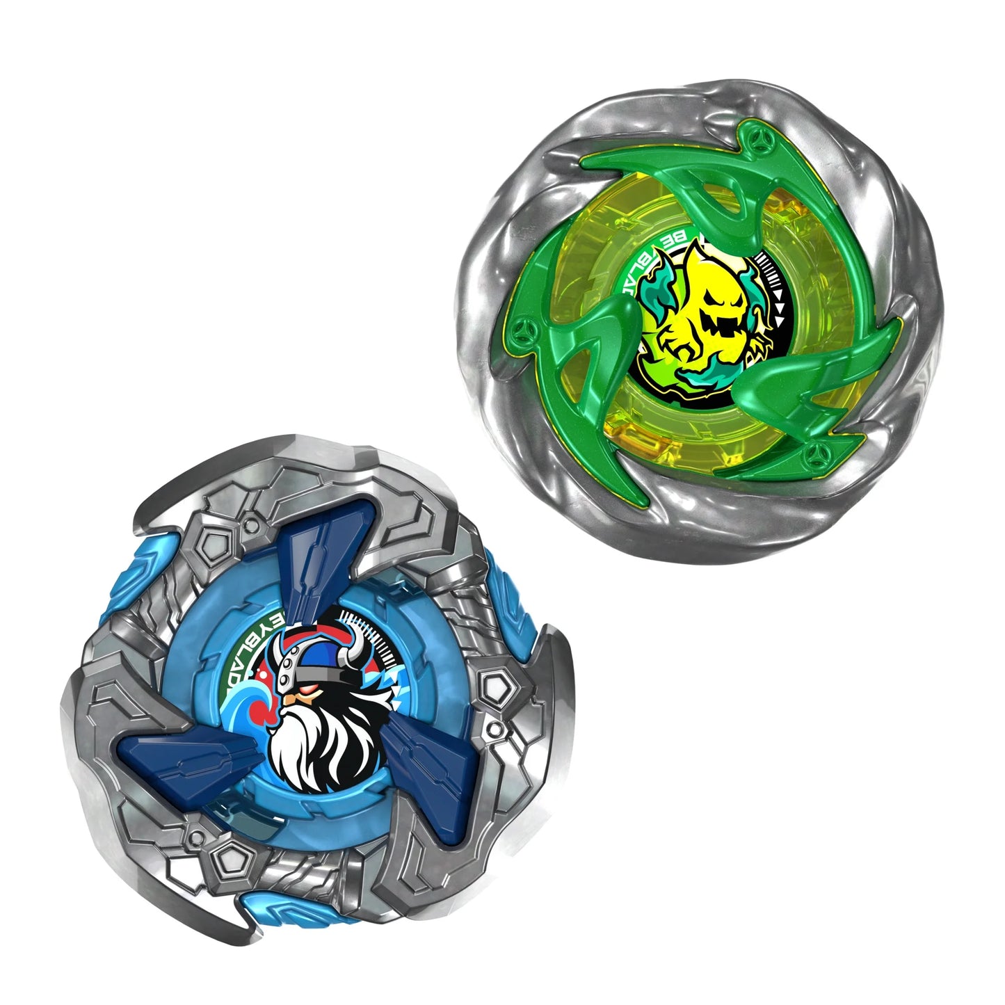 Beybalde X - Hack Viking UX and Circle Ghost UX - Battle Tops - Dual Pack Set