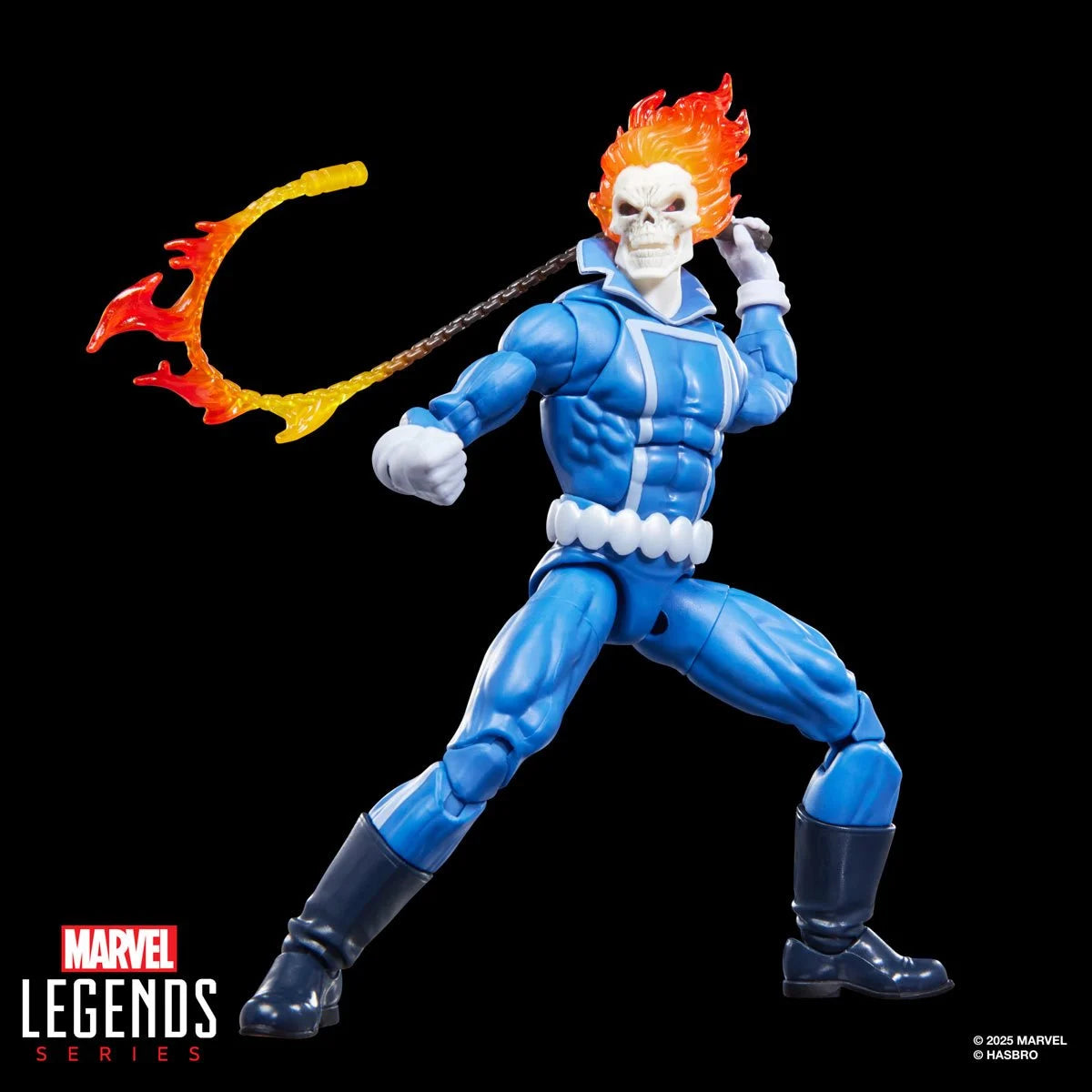Marvel Legends - Ghost Rider - Johnny Blaze - 6 Inch Action Figure with Motorcycle