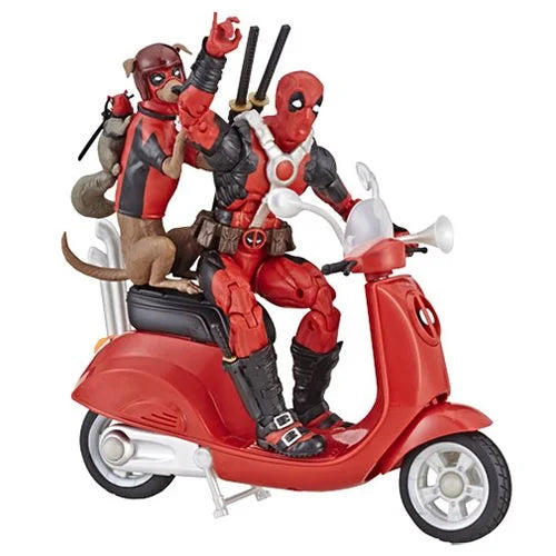 Marvel Legends - Ultimate Deadpool Corps 6-Inch Action Figures with Scooter