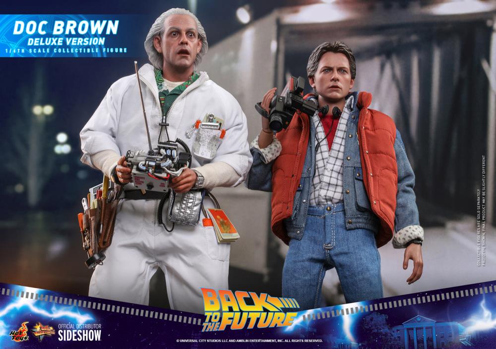 Hot Toys - Back to the Future -  Doc Brown Deluxe (MMS610)