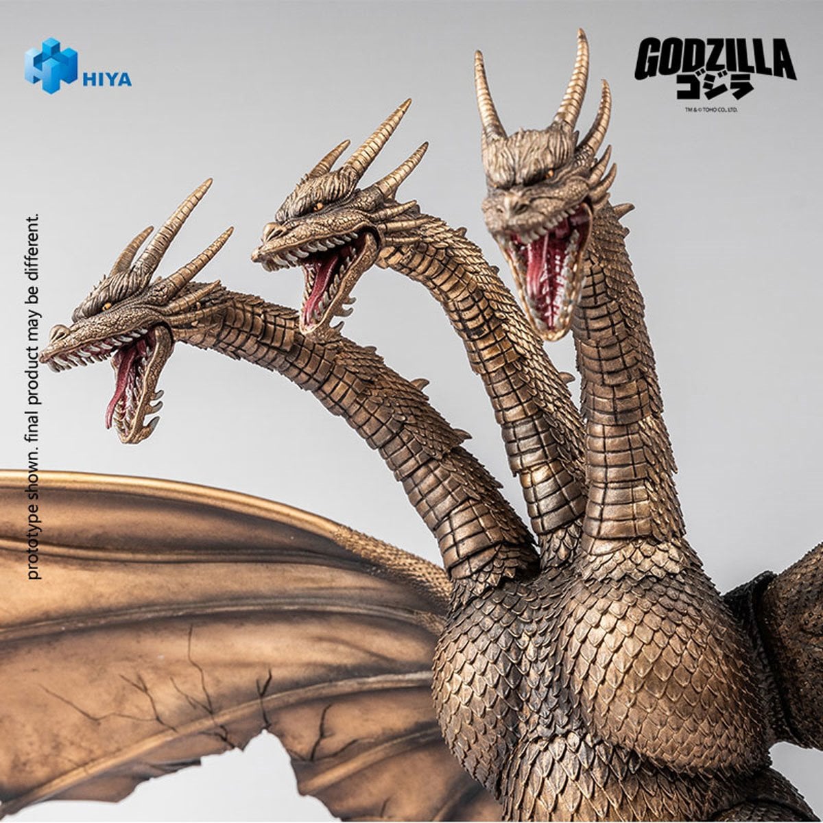 Hiya - Godzilla vs. King Ghidorah 1991 King Ghidorah Battle Damaged Exquisite Basic Figure