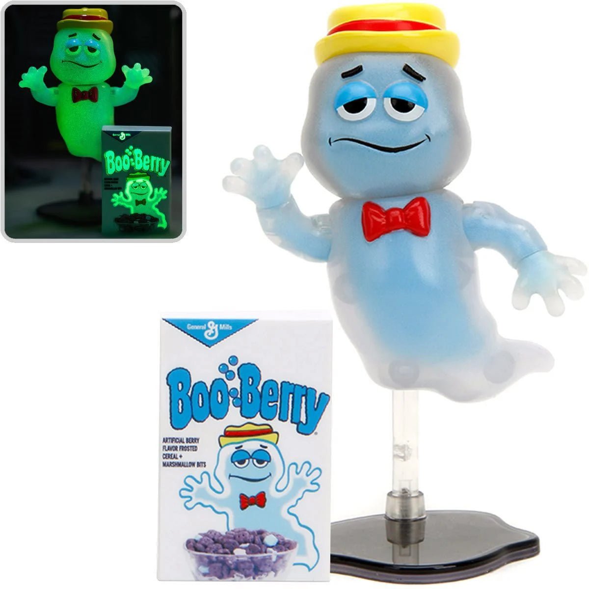Jada Toys - General Mills - Boo Berry - (Glow in the Dark) - 6 inch Action Figure