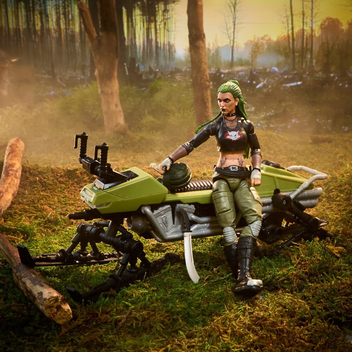 G.I. Joe - Classified Series - Zanya and Dreadnok Chameleon - #194 (Swamp Skier)