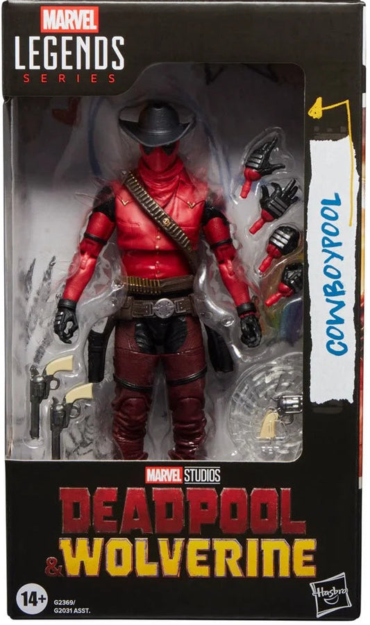 Pre-Order: Marvel Legends - Dead Pool & Wolverine - Cowboypool - 6 Inch Action Figure
