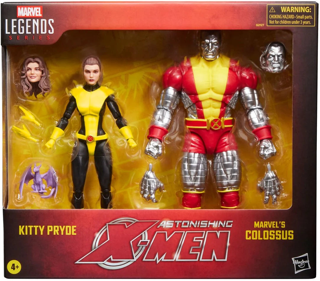 Marvel Legends - X-Men - Kitty Pryde and Colossus - 6 Inch Action Figure 2 Pack
