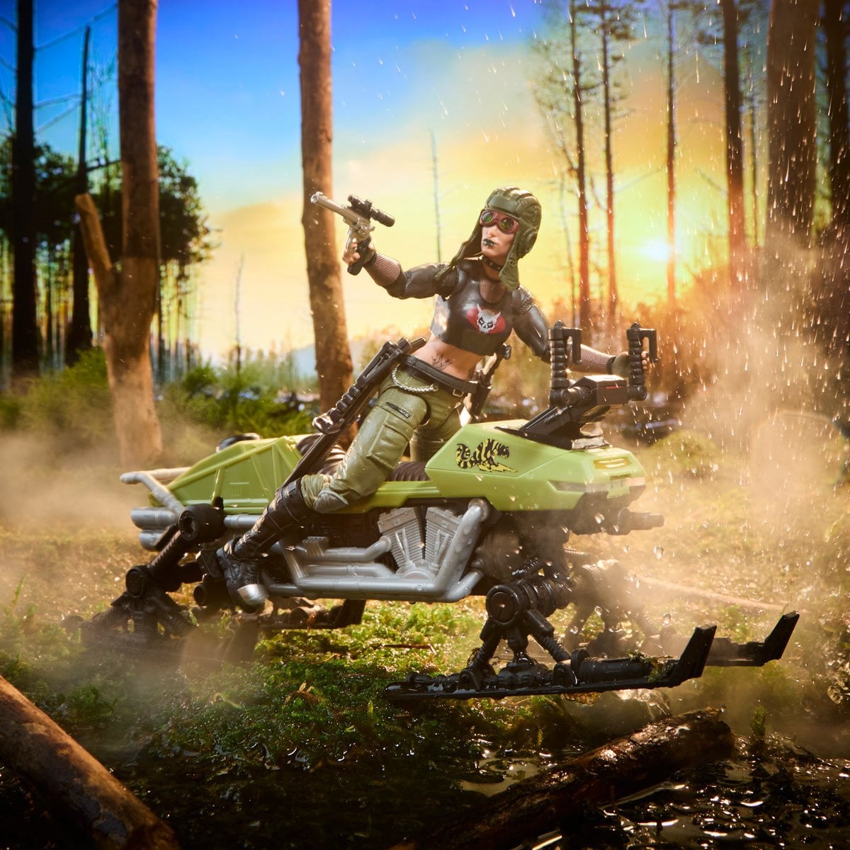 G.I. Joe - Classified Series - Zanya and Dreadnok Chameleon - #194 (Swamp Skier)