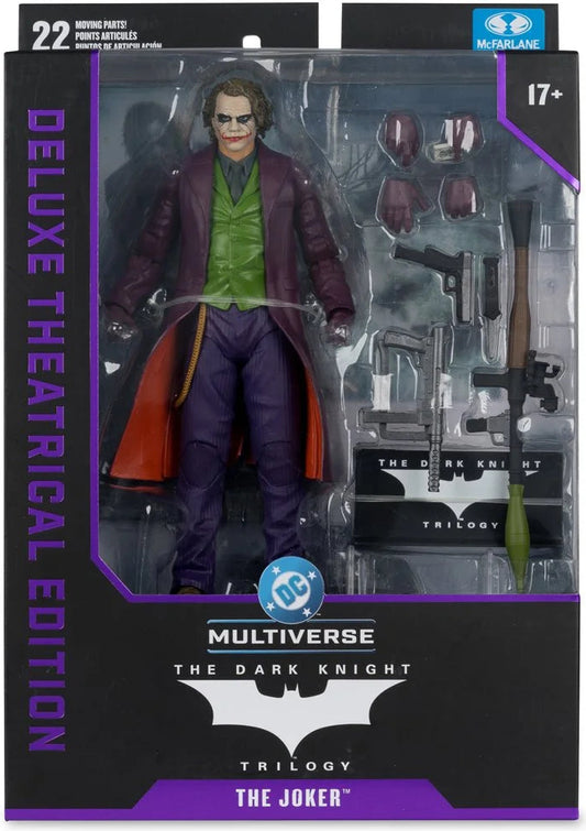McFarlane - DC Multiverse Deluxe Theatrical - Dark Knight Rises - The Joker - 7 Inch Action Figure