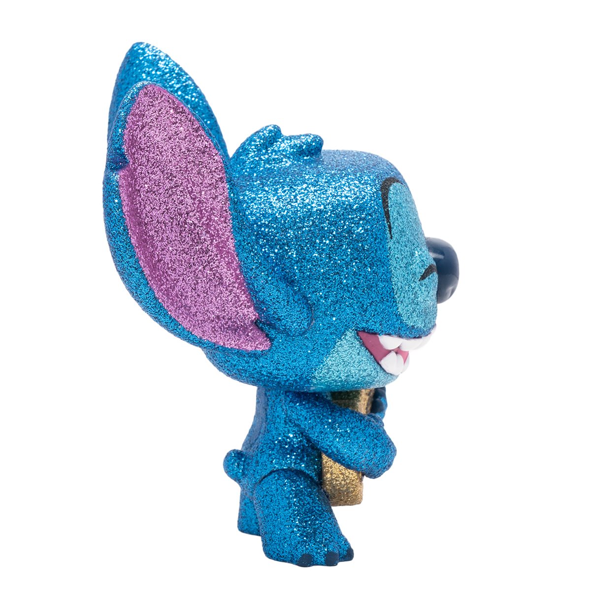 Lilo & Stitch Stitch with Ukulele Diamond Glitter Funko Pop! Vinyl Figure - Entertainment Earth Exclusive