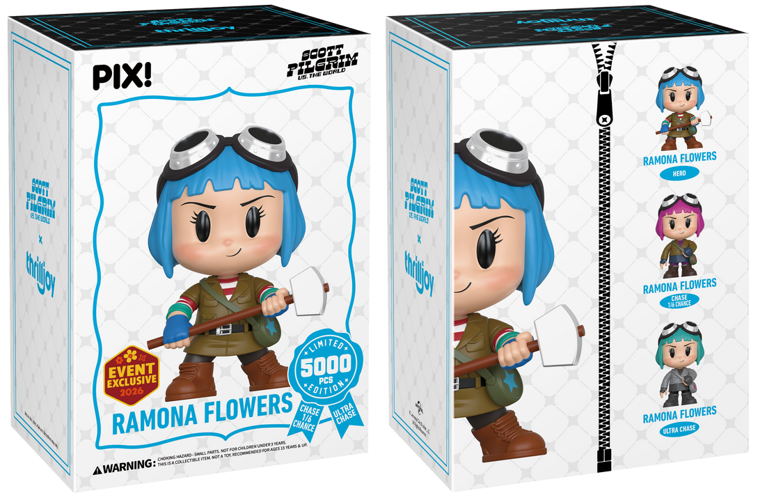 ThrillJoy - PIX! - Scott Pilgrem - Ramona Flowers - Vinyl Figure