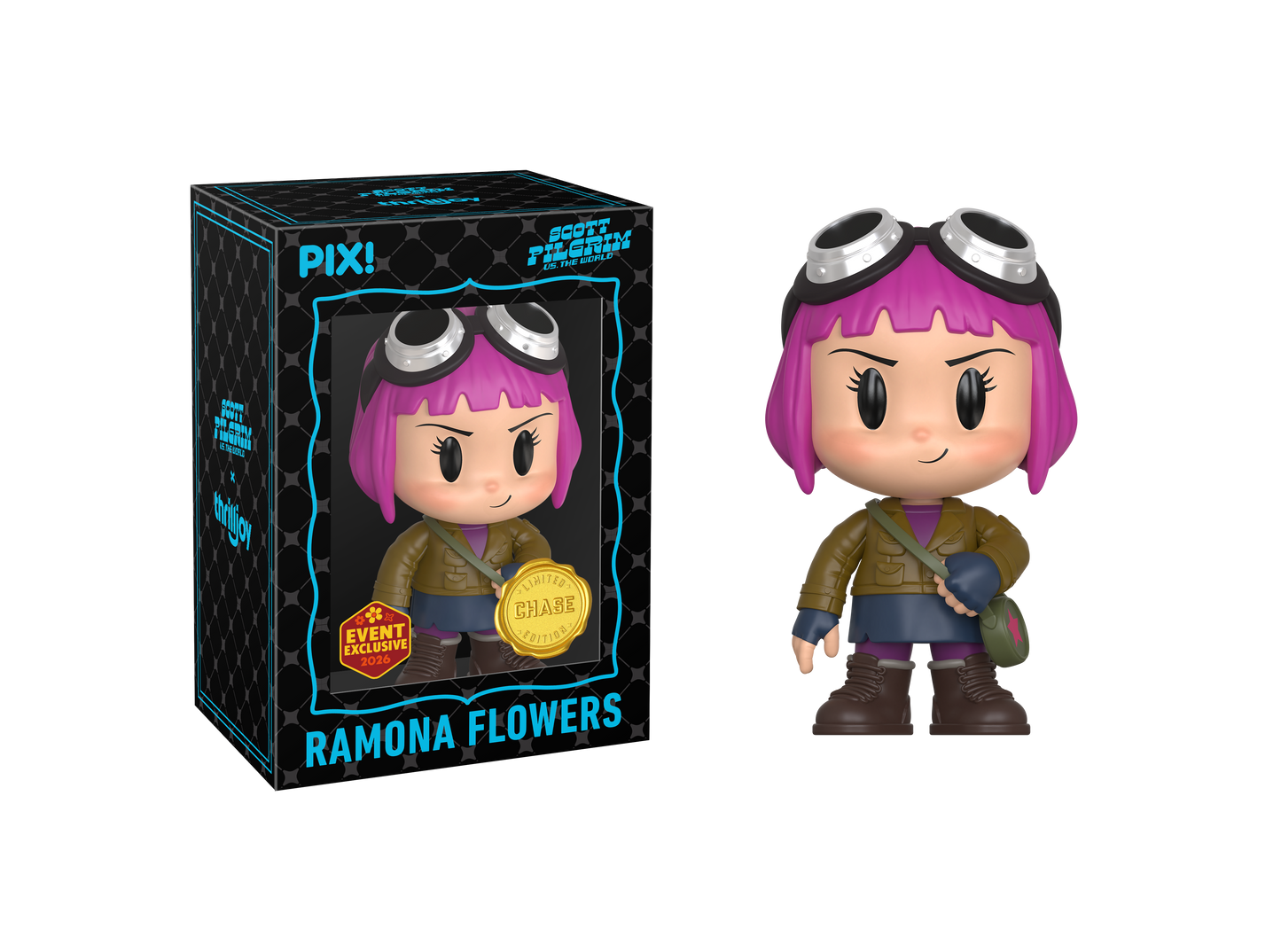 ThrillJoy - PIX! - Scott Pilgrem - Ramona Flowers - Vinyl Figure