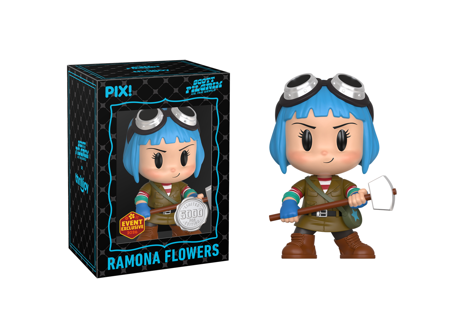 ThrillJoy - PIX! - Scott Pilgrem - Ramona Flowers - Vinyl Figure