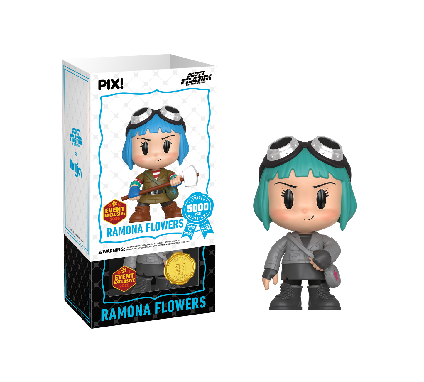 ThrillJoy - PIX! - Scott Pilgrem - Ramona Flowers - Vinyl Figure