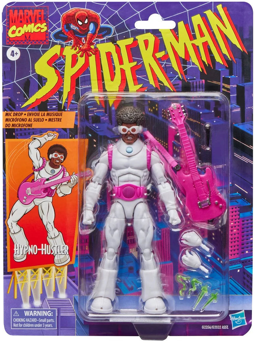 Marvel Legends - Spider-Man -  Retro Cardback - Hypno-Hustler -  6-Inch Action Figure