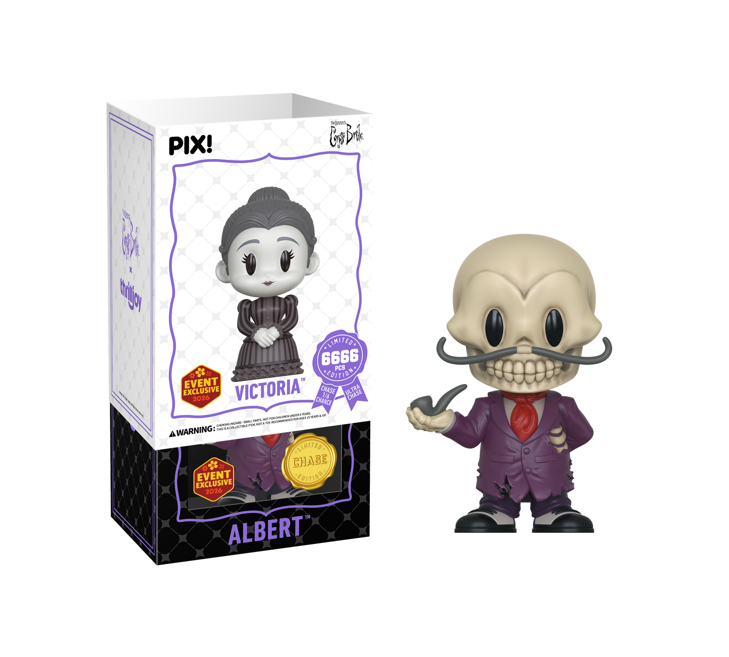 ThrillJoy - PIX! - Corpse Bride - Victoria Ever- Vinyl Figure