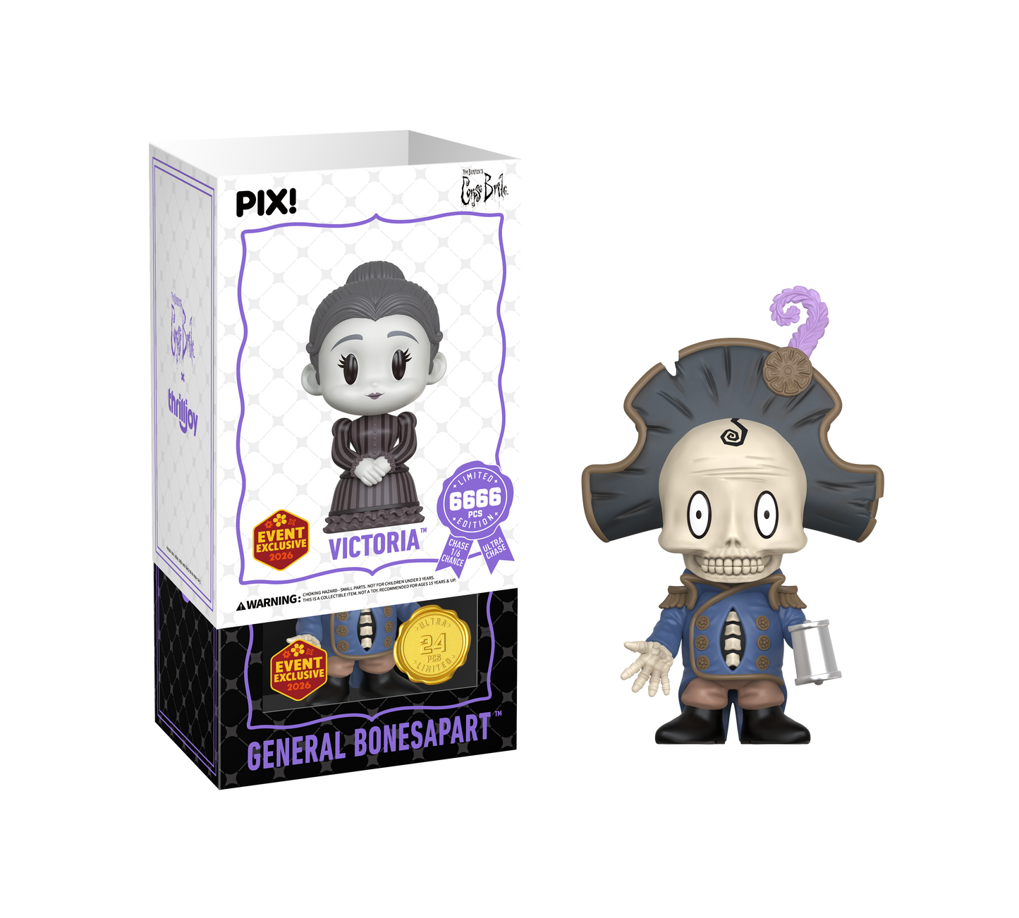 ThrillJoy - PIX! - Corpse Bride - Victoria Ever- Vinyl Figure