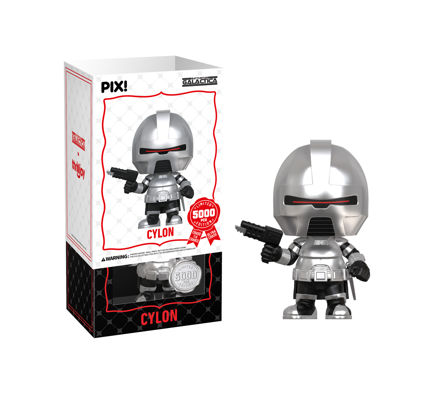 ThrillJoy - PIX! - Battlestar Galactica - Cyclon - Vinyl Figure