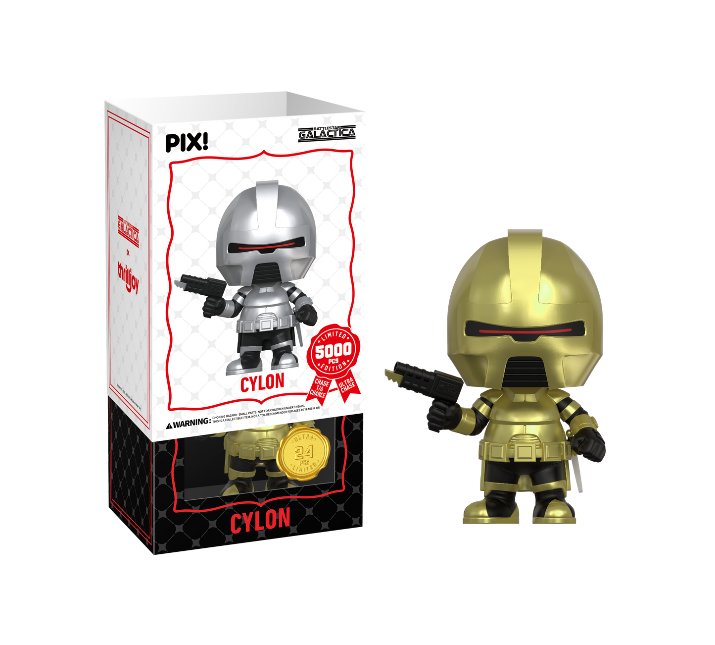 ThrillJoy - PIX! - Battlestar Galactica - Cyclon - Vinyl Figure