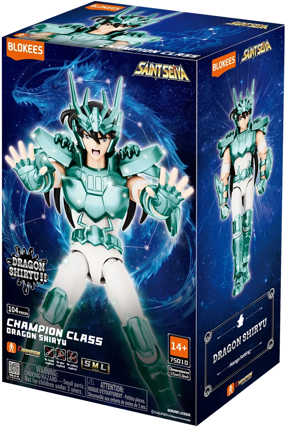 Blokees - Saint Seiya - Champion Class - 09 - Dragon - Shiryu