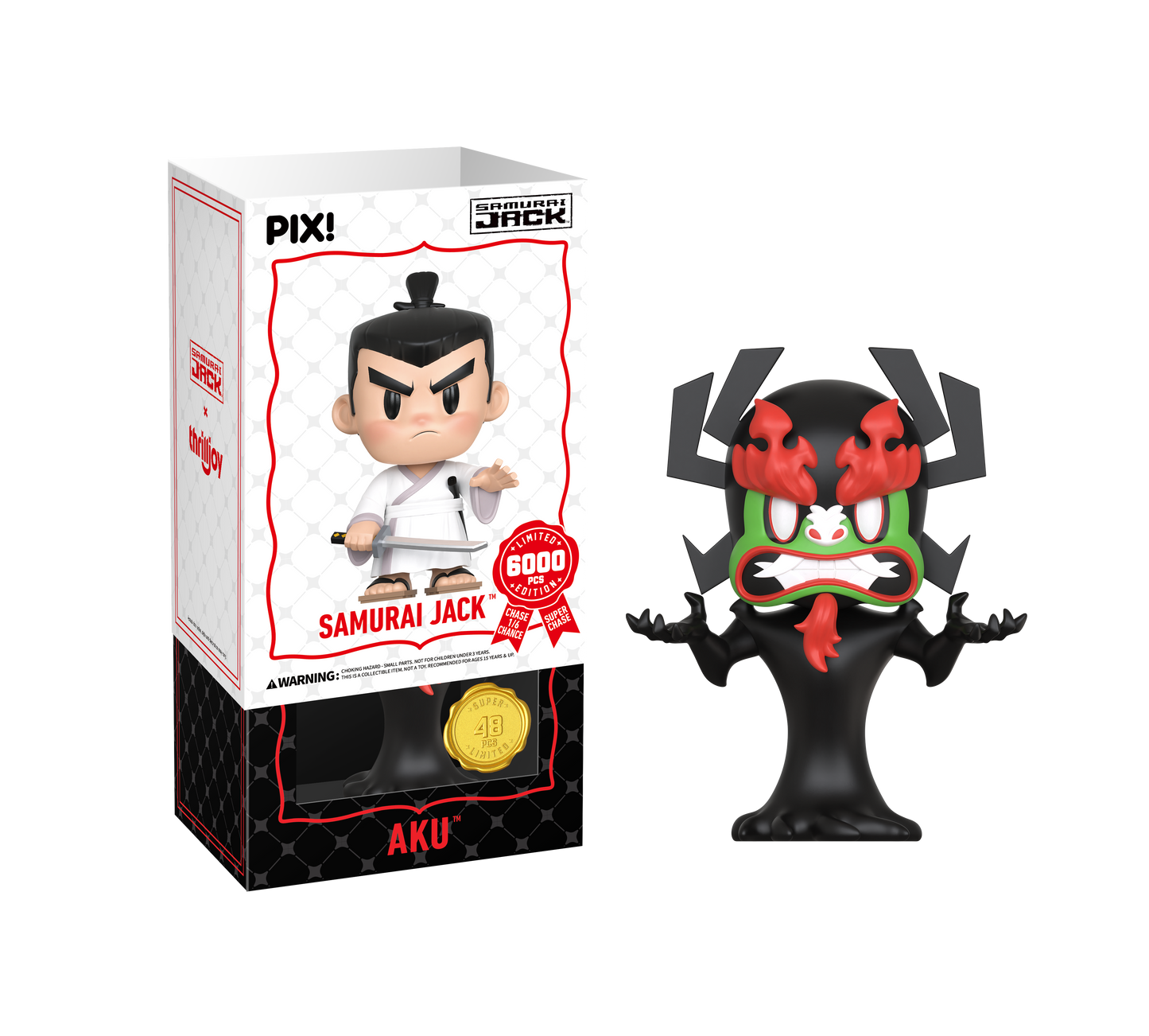 ThrillJoy - PIX! - Samurai Jack - Jack - Vinyl Figure