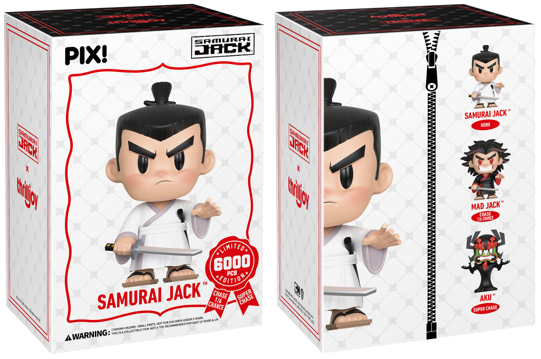 ThrillJoy - PIX! - Samurai Jack - Jack - Vinyl Figure