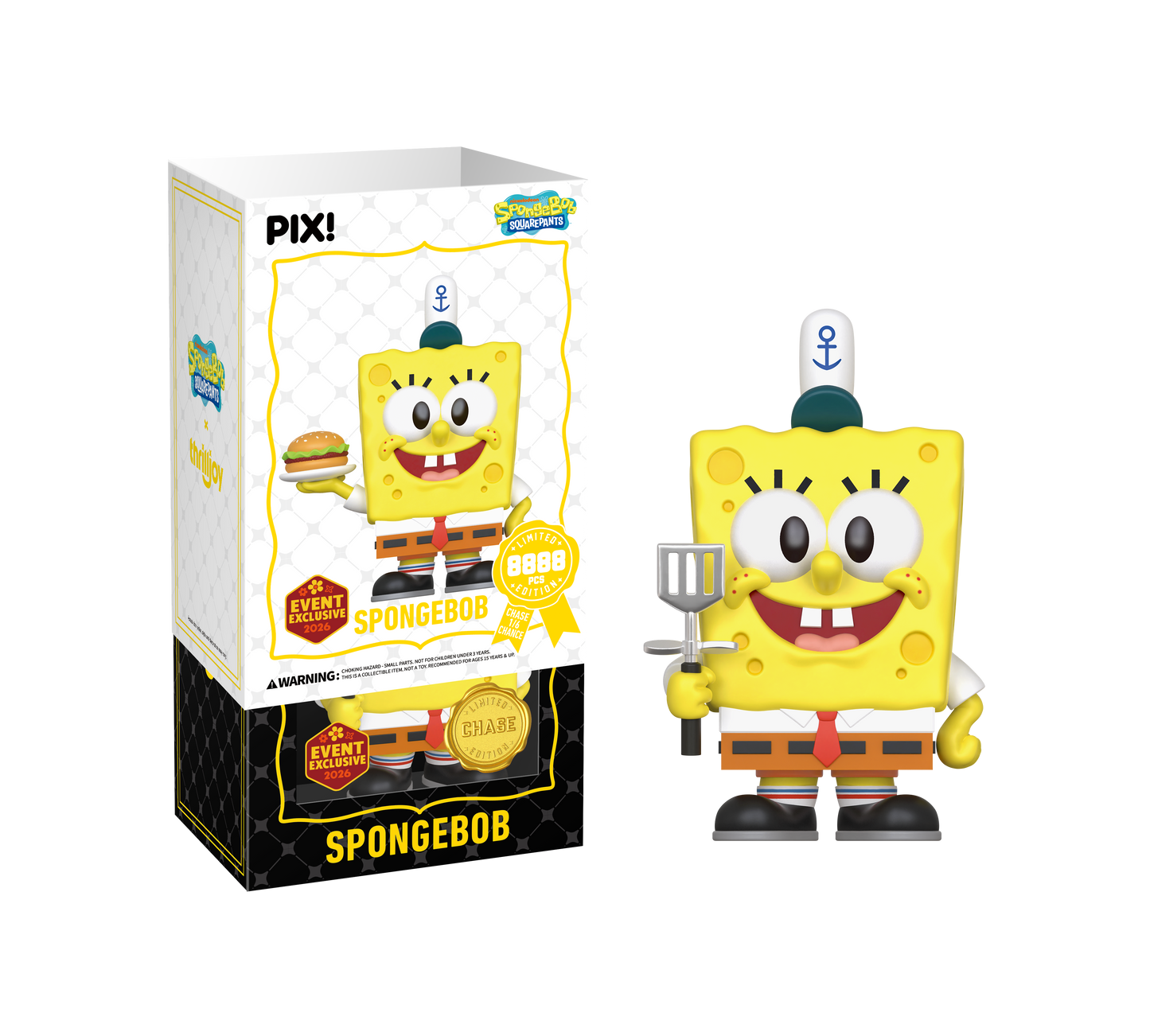 ThrillJoy - PIX! - SpongeBob SquarePants - Ramona Flowers - Vinyl Figure