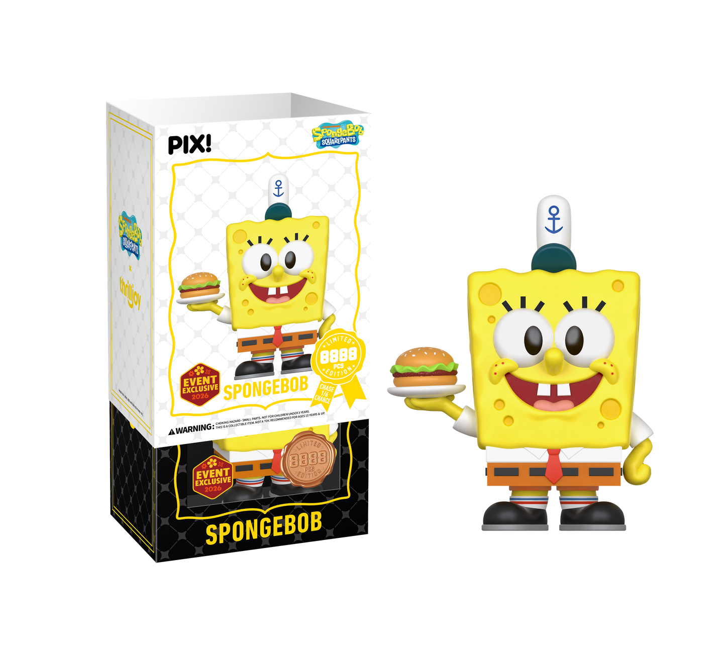 ThrillJoy - PIX! - SpongeBob SquarePants - Ramona Flowers - Vinyl Figure