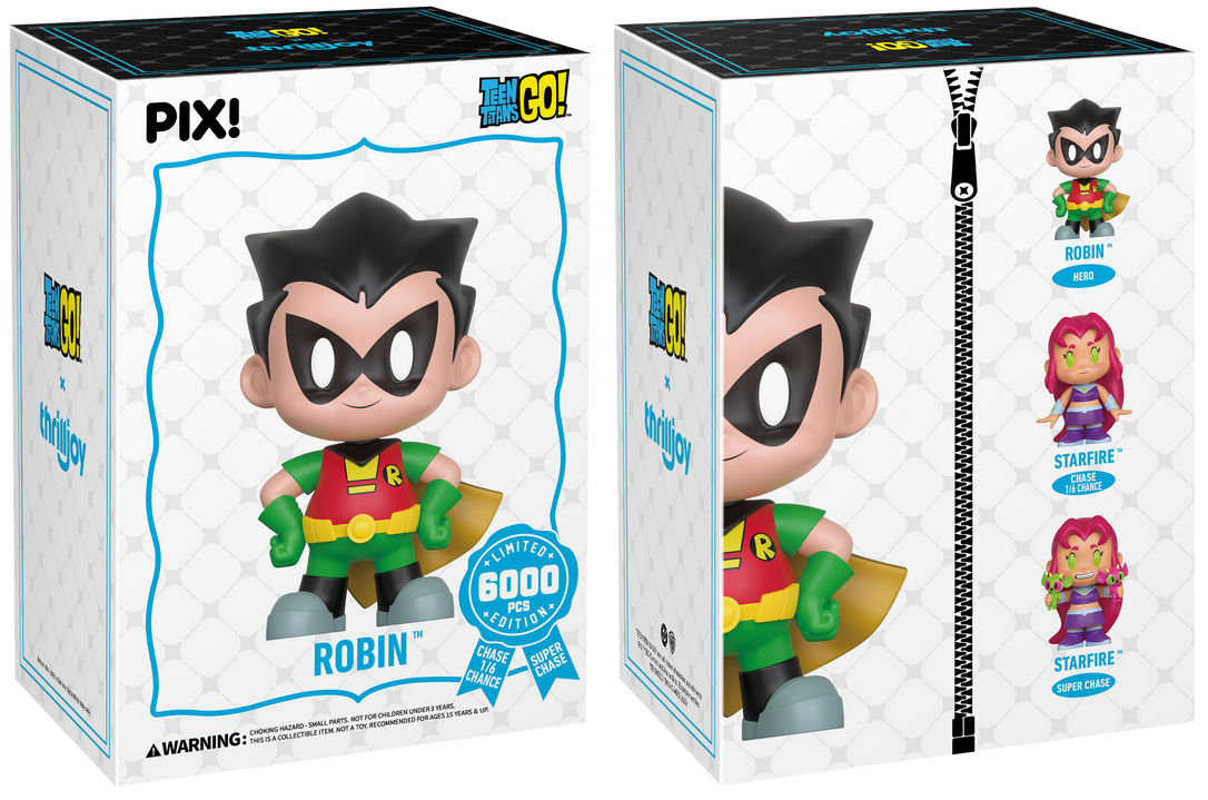 ThrillJoy - PIX! - Teen Titans Go! - Robin - Vinyl Figure