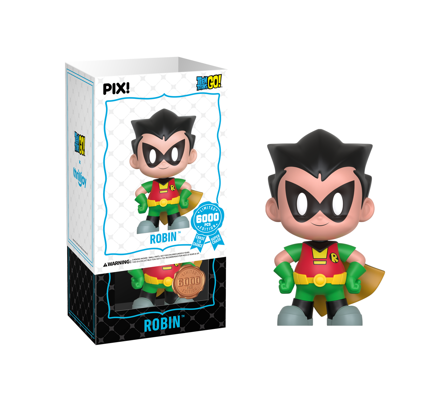 ThrillJoy - PIX! - Teen Titans Go! - Robin - Vinyl Figure