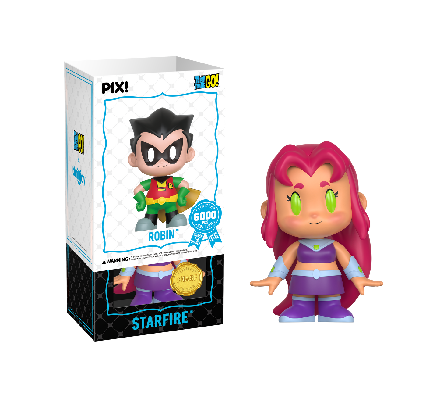 ThrillJoy - PIX! - Teen Titans Go! - Robin - Vinyl Figure