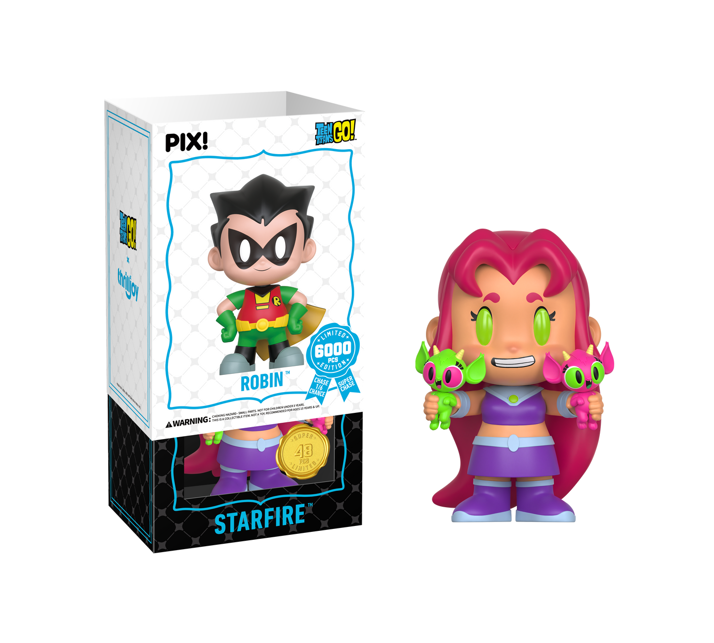 ThrillJoy - PIX! - Teen Titans Go! - Robin - Vinyl Figure