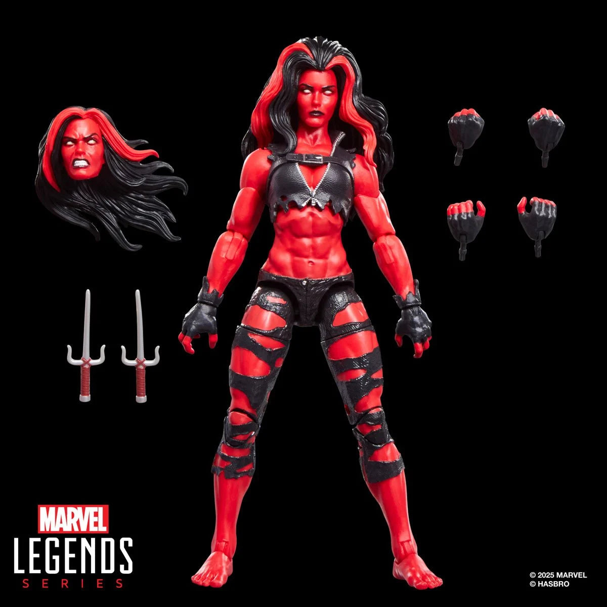 Marvel Legends - Red She-Hulk - 6 Inch Action Figure