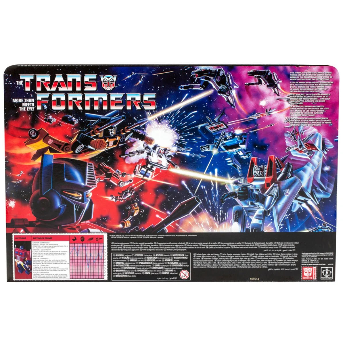 Transformers - Retro G1 Cartoon -  Optimus Prime
