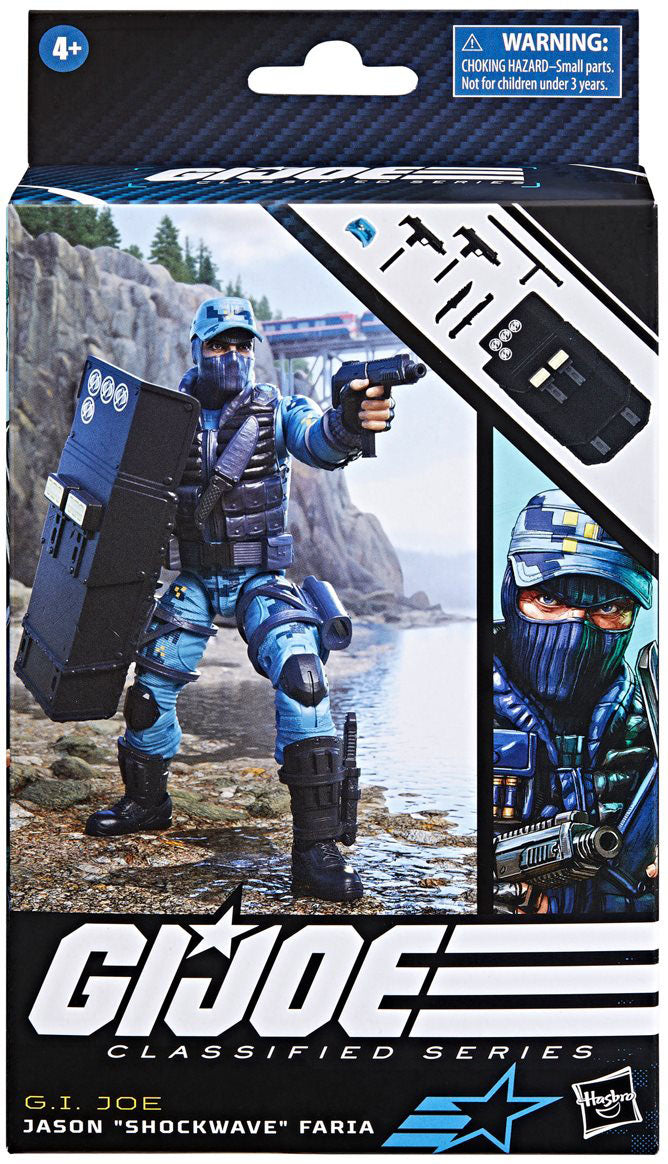 G.I. Joe Classified Series Jason Shockwave Faria 6-Inch Action Figure