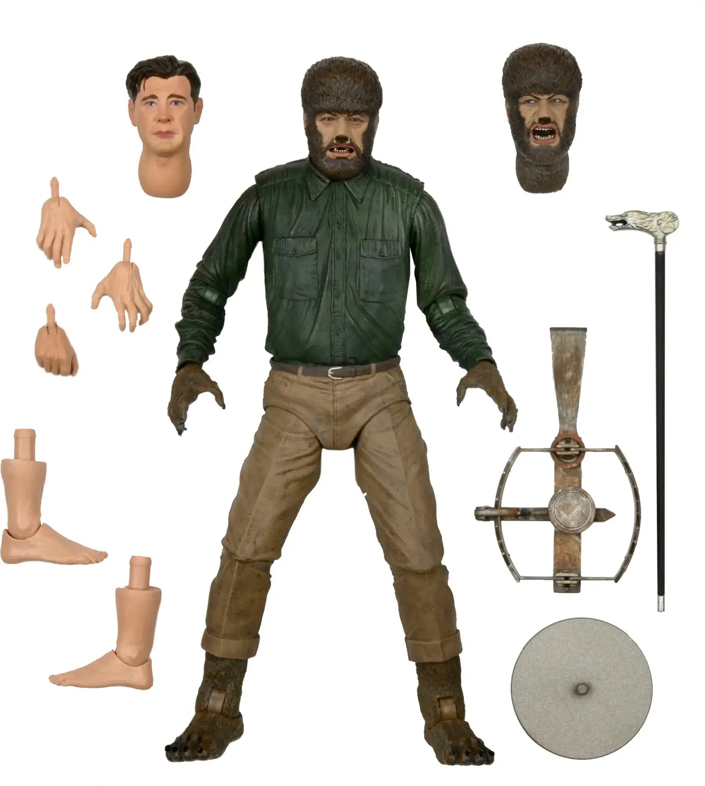 NECA - Universal Monsters 7” Scale Action Figure - Ultimate Wolf Man