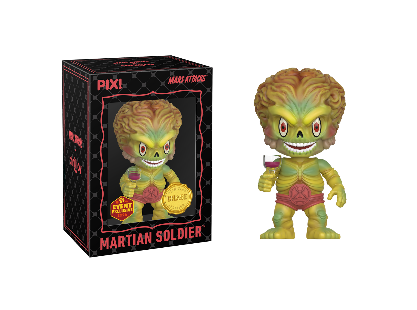 ThrillJoy - PIX! - Mars Attack - Martian Soldier - Blind Boxes