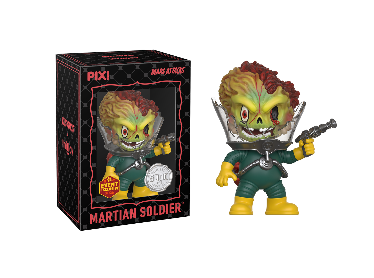 ThrillJoy - PIX! - Mars Attack - Martian Soldier - Blind Boxes