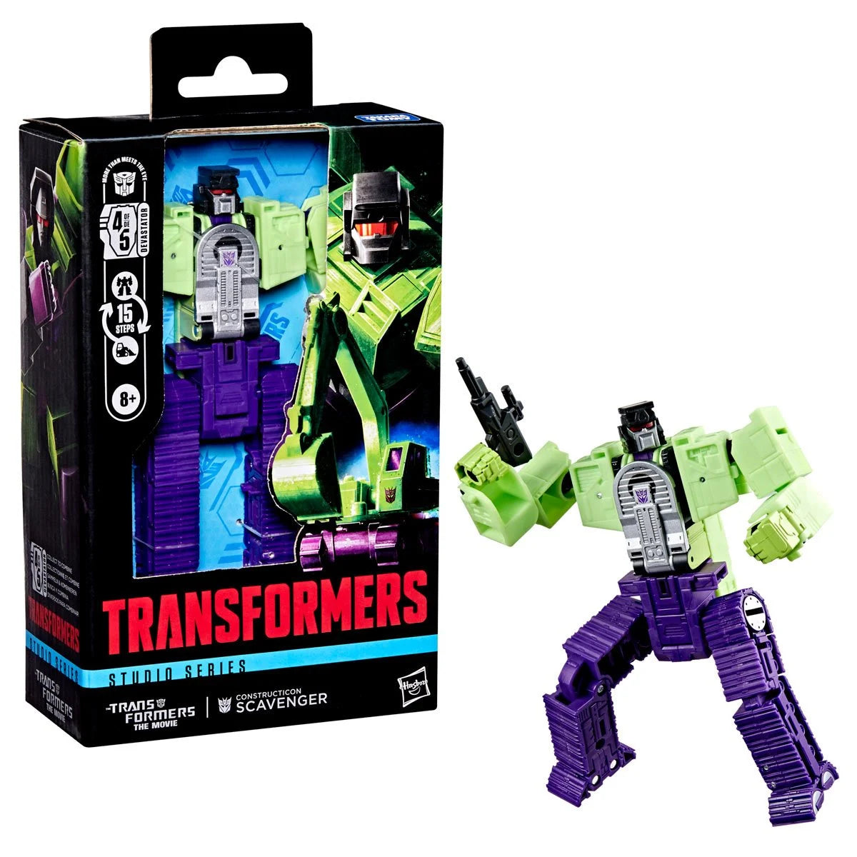 Transformers -  Studio Series 86 -  The Transformers: The Movie Constructicon - Scavenger