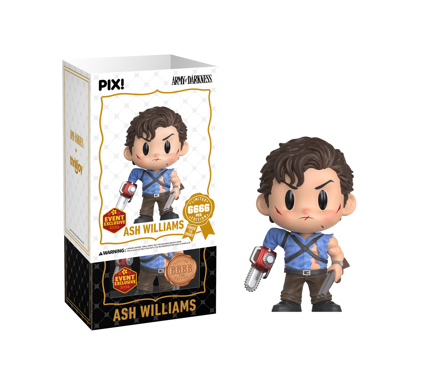 ThrillJoy - PIX! - Army of Darkness - Ash Williams - Blind Boxes
