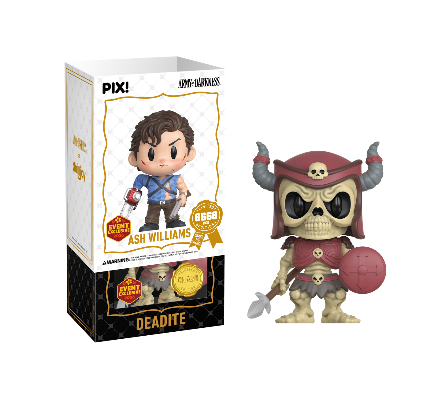 ThrillJoy - PIX! - Army of Darkness - Ash Williams - Blind Boxes