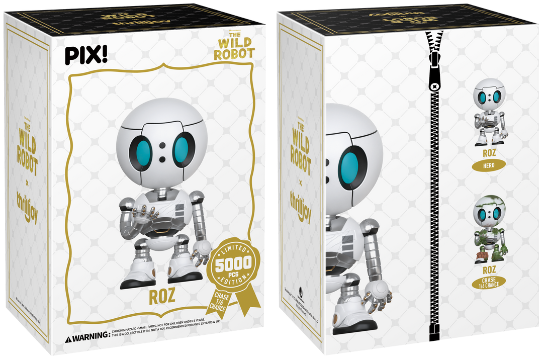 ThrillJoy - PIX! - The Wild Robot - Roz - Vinyl Figure