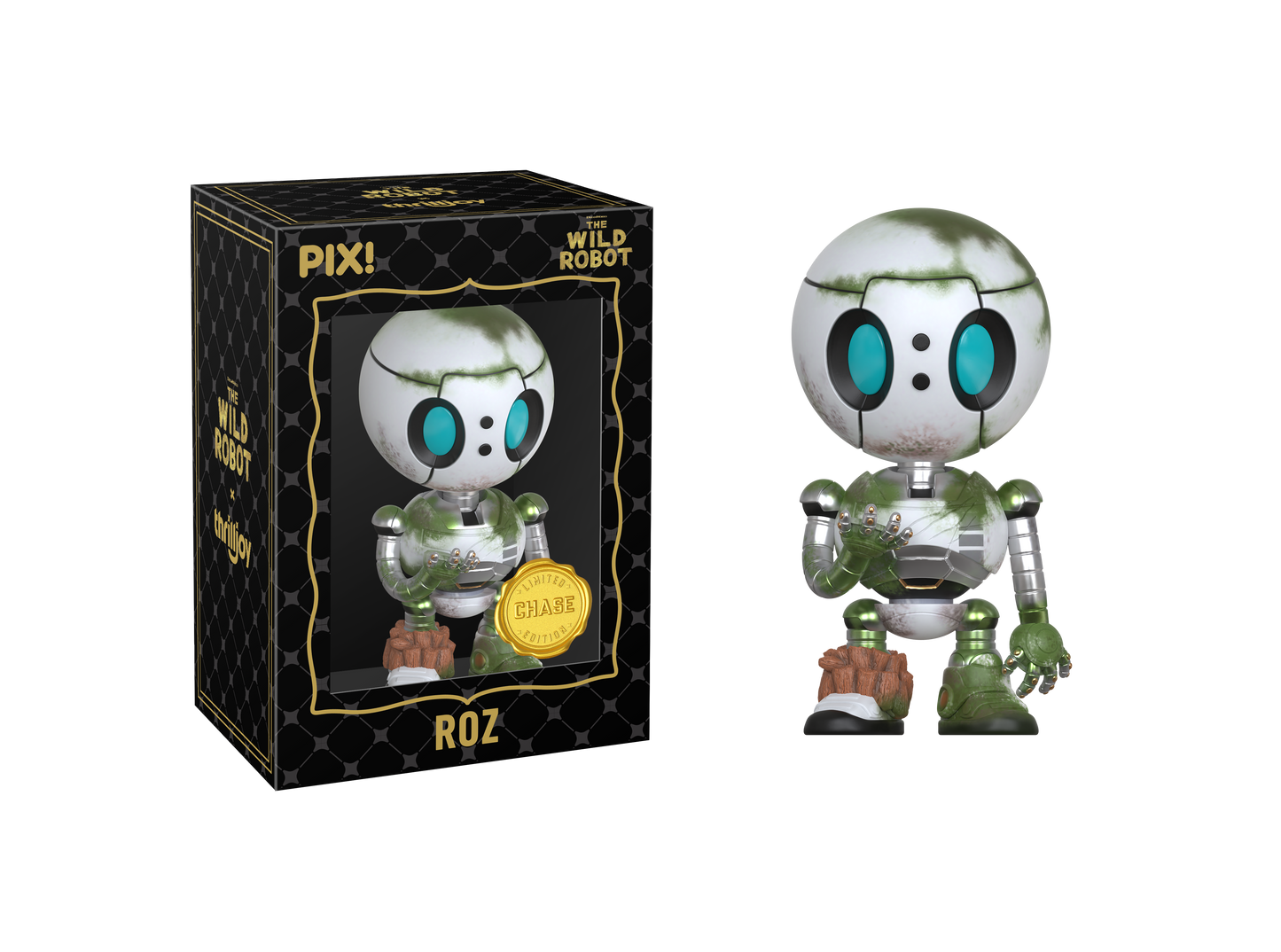 ThrillJoy - PIX! - The Wild Robot - Roz - Vinyl Figure